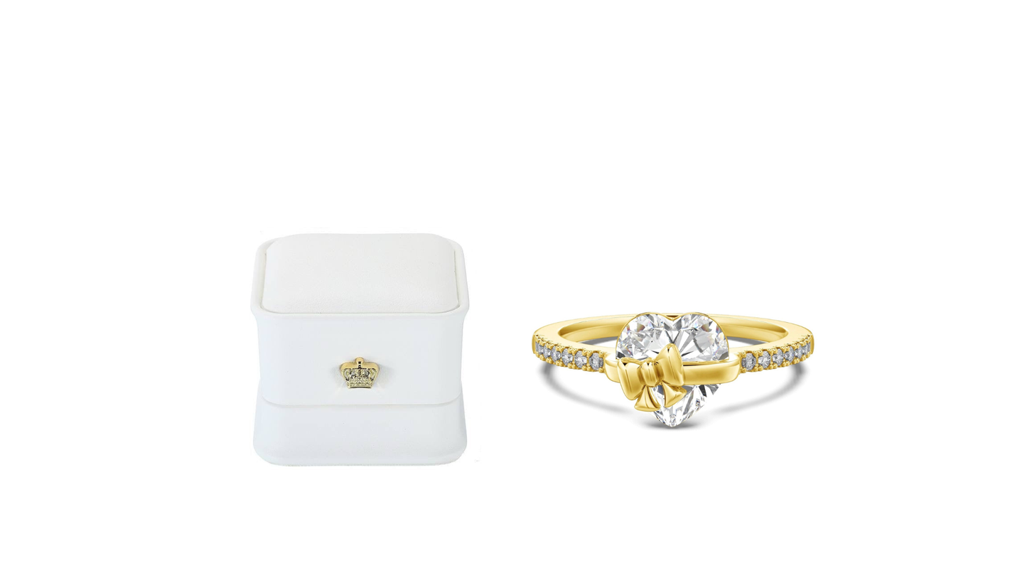 Bague La Promesse et son écrin